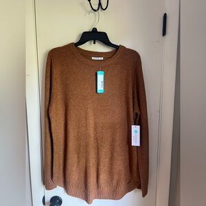 NWT Pink Clover Sweater - camel XXL